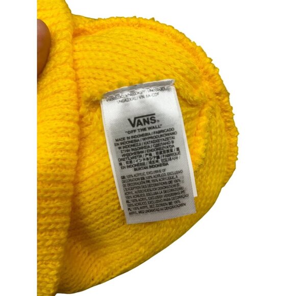 Vans & Neff Beanie Bundle - Total 5 Yellow Red & Gray - Picture 9 of 12